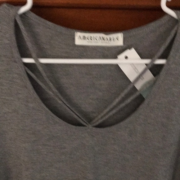 Super soft cross neck detail tunic - Picture 2 of 3